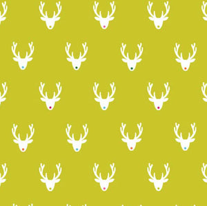 Joyeux - Reindeer Green Yardage