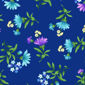 Botanica Blooms Floral Yardage