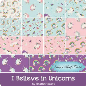 I Believe in Unicorns Fat Quarter Bundle