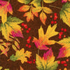 Autumn Leaves Gold Metallic AFEM-72832-16 by Robert Kaufman