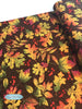 Autumn Leaves Metallic Yardage