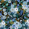 Garden Party Blue Fabric RP100-BL5 by Rifle Paper Co. for Cotton + Steel