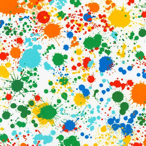 Splatter - Bright by Studio RK for Robert Kaufman | Novelty Fabrics